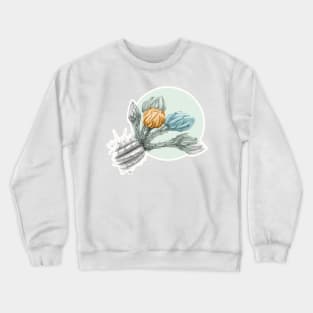 Colorful cactus flowers Crewneck Sweatshirt